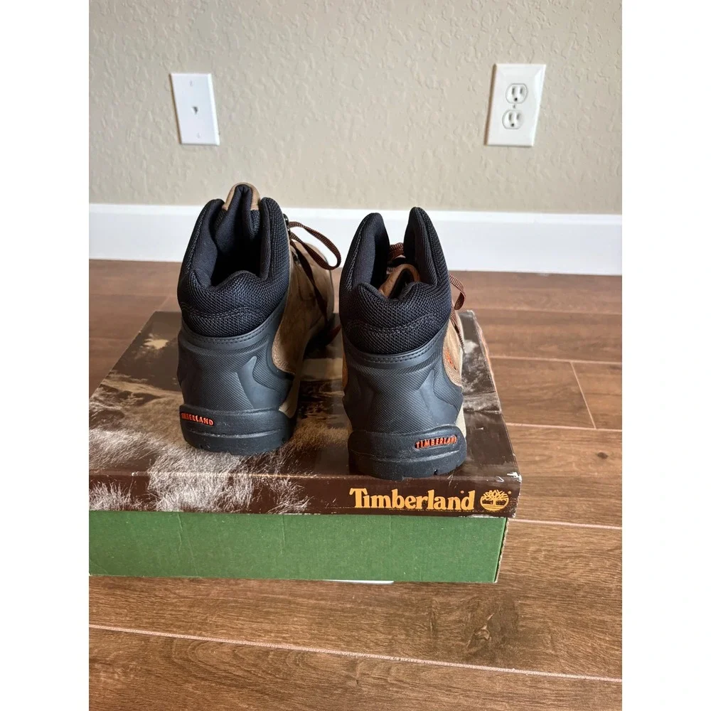 Timberland Trail Seeker Boots NWOT Brown Leather Hiking Mens 12 Gorpcore